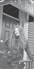  ?? SALLY COLE/THE GUARDIAN ?? P.E.I. singer-songwriter Meaghan Blanchard stands on the steps of The Pourhouse in Charlottet­own where she will be performing songs from her new CD, “The Great Escape”, today at 7:30 p.m. She dedicated the album to her manager and friend, the late Lloyd Doyle. Blanchard will share the stage with Jim Bryson.