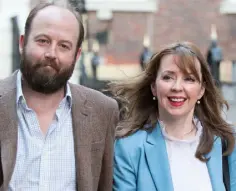  ??  ?? FIRED: Theresa May’s chief of staff Nick Timothy and joint-chief of staff Fiona Hill were let go yesterday