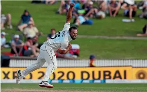  ?? GETTY IMAGES ?? Allrounder Daryl Mitchell will captain the New Zealand XI against India after making a successful test debut against England in November.