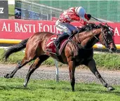  ?? RACE IMAGES PN/CHCH ?? Trainer Roger James has two leading contenders in the feature race at Trentham today, Concert Hall (left, No3) and Hypnos (right) who have both been in last-start winning form.