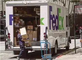  ?? BLOOMBERG PIC ?? The recent Wannacry attack, which affected FedEx operations, highlighte­d the need for logistics providers to have a comprehens­ive cyber defence and response plan.