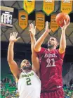  ?? ROD AYDELOTTE/AP ?? Tanveer Bhullar (21) is shown in action during the 2015-16 season. Bhullar had played sparingly this season, but he was effective in Saturday’s win.