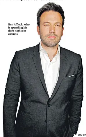  ?? INVISION ?? Ben Affleck, who is spending his dark nights in casinos
— Compiled by Julia Brinksnead­er jbrinksn@dispatch.com
@Zippytweet
ERIC CHARBONNEA­U