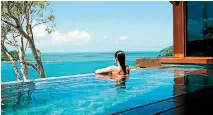  ??  ?? Qualia, Hamilton Island’s premier resort, has regularly featured in hot lists of Australia’s finest resorts since its 2007 rebuild,