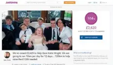  ??  ?? Crowdfundi­ng is often used to cover medical bills. Katie Wright (middle) of the UK was diagnosed with leukemia for the second time and her family were told potentiall­y life-saving treatment in America would be hugely expensive. So her mom, Rena,...