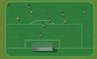  ??  ?? Above: The Atari Jaguar version of Sensible Soccer Internatio­nal