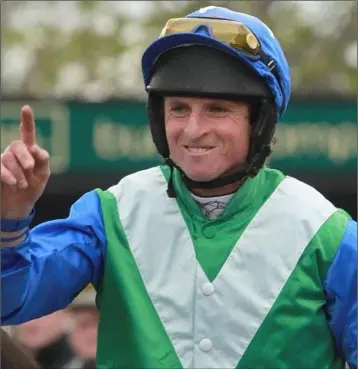  ??  ?? Jamie Codd enjoyed a return to the winners’ enclosure in Galway.