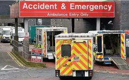  ?? Picture: GETTY ?? Patients arriving between 8am and 10am spent the least amount of time in A&E. Sixteen per cent of those arriving between 8am and 9am spent an hour or less in casualty.