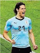  ??  ?? Uruguays Cavani musste wegen einer Wadenverle­tzung pausieren – sein Einsatz heute ist mehr als fraglich.