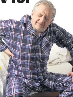  ??  ?? Staff at Hillingdon Hospital are wearing nightwear to work this week to highlight the problem of ‘pyjama paralysis’
