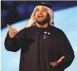  ?? Courtesy: Expo 2020 Dubai ?? ■
Hussain Al Jasmi performs Marhaba Ya Hala