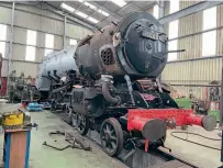  ?? DENIS CHICK ?? With completion of its overhaul at Tyseley Locomotive Works set for later this year, No. 71000 Duke of Gloucester will be available for hire from quarter one of 2022.