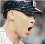  ??  ?? Aaron Judge