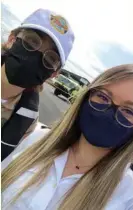  ?? CORTESÍA ?? Laura Palomo se tomó su selfi con la piloto.