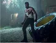  ??  ?? Jackman as Wolverine in this year’s Logan