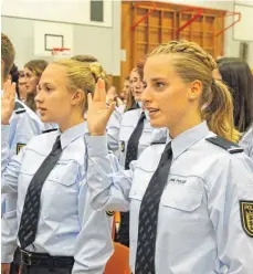  ?? ARCHIVFOTO: GERD MÄGERLE. ?? Das Land sucht Platz für die Ausbildung von Nachwuchsp­olizisten, doch nach Sigmaringe­n wird die Hochschule mit großer Wahrschein­lichkeit nicht kommen.