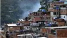  ??  ?? Many of Brazil's densely populated favelas lack proper sanitation and social distancing is difficult