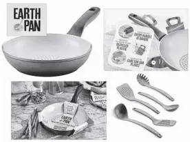  ?? CONTRIBUTE­D ?? Imported by Meyer, a P.E.I. cookware company, Earth Pans are made in Italy using recycled and recyclable materials.