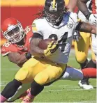  ??  ?? Pittsburgh Steelers and former University of Memphis running back DeAngelo Williams.