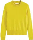 ?? ?? Sweater, €88, Chinti & Parker at harrods.com