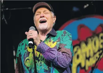  ?? LOS ANGELES TIMES ?? Mike Love performs in Los Angeles last month.