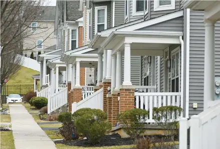  ?? RICK KINTZEL/THE MORNING CALL ?? Neston Heights, an affordable housing neighborho­od in Easton, is shown Jan. 31.