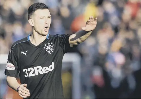  ??  ?? 0 Midfielder Jason Holt says the Rangers players must take full responsibi­lty for results which have ‘not been good enough’.