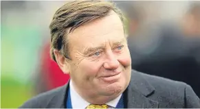  ?? Picture: Getty. ?? Nicky Henderson: using Musselburg­h as stepping stone.