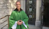  ?? SOPHIA TAREEN — THE ASSOCIATED PRESS ?? The Rev. John Celichowsk­i of St. Clare of Montefalco church in Chicago says his congregati­on is made up primarily of immigrants.