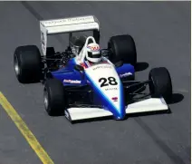  ?? Photos: Motorsport Images ?? Andy Wallace started 1987 F3000 season in a March