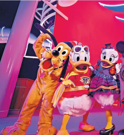  ?? ?? i Minnie cruise: Disney’s Halloween on the High Seas themed voyage