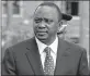  ?? AFP ?? Uhuru Kenyatta