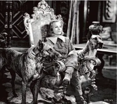  ?? MGM 1933 ?? Greta Garbo stars in one of the writer’s favorite films, “Queen Charlotte” — a disappoint­ing answer for the average movie viewer who hasn’t seen it.