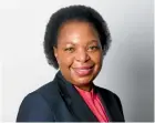  ??  ?? Zodwa Mbele: Projects with catalytic impact are scrutinise­d and prioritise­d