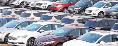  ?? NATE GUIDRY/TNS ?? A tax proposal making its way through the Legislatur­e would raise the excise tax consumers pay on new and used vehicles.