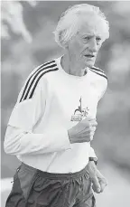 ?? CP ?? Decorated Canadian marathoner Ed Whitlock, who famously smashed several senior running records, died on Monday at 86.
