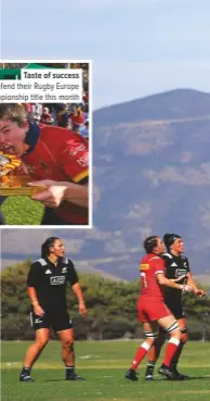  ??  ?? Taste of success Spain defend their Rugby Europe
Championsh­ip title this month