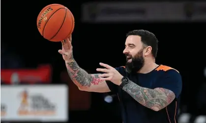  ?? Photograph: Ian Hitchcock/ Getty Images ?? Taipans coach Adam Forde has defended players’ freedom of choice to wear a pride jersey. Several Cairns Taipans NBL players are reportedly hesitant to wear a jersey bearing a rainbow logo during pride round due to religious or cultural beliefs.