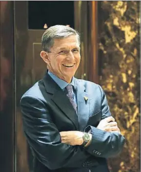  ?? KATHY WILLENS / AP / ARCHIVO ?? Michael Flynn, designado consejero de Seguridad Nacional