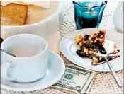  ?? DREAMSTIME ?? Millennial­s who tip when out tend to leave a median tip of 15 percent, but 10 percent don’t even tip, a study says.