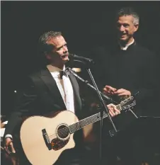  ?? NICK BRANCACCIO FILES ?? Astronaut Chris Hadfield premiered songs he wrote in space at a series of concerts with the WSO in October 2014.