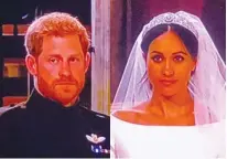  ??  ?? Prince Harry and Meghan Markle