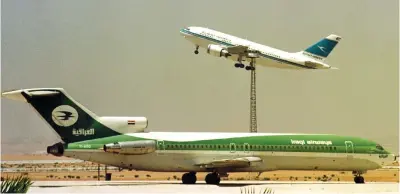  ?? (Reuters) ?? A KUWAIT AIRWAYS plane takes off from Amman.