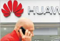  ?? INTERNET ?? Problemas. En medio de la guerra comercial esta la empresa Huawei.