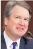  ??  ?? Brett Kavanaugh