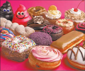  ?? Pinkbox Doughnuts ?? Pinkbox Doughnuts will open its first out-of-state shop Thursday in St. George, Utah.