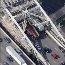  ?? HAMILTON SPECTATOR FILE PHOTO ?? Damage to the Skyway is seen on July 31, 2014.