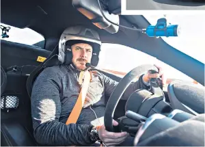  ??  ?? Enjoy the thrill of driving a McLaren 570S at the home of the British GP, Silverston­e, above; Kyle Fortune learns his lines, left; and top, Porsche also uses Silverston­e; its Experience Centre, which includes a skidpan, has tutored more than 135,000 people since 2008