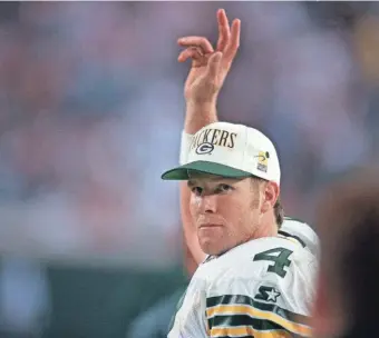  ?? PACKER PLUS FILES ?? Brett Favre talked about what it was like to live in Green Bay.