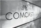  ?? JEFF FUSCO/AP IMAGES FOR COMCAST ?? Comcast is raising internet broadband and TV rates again.
